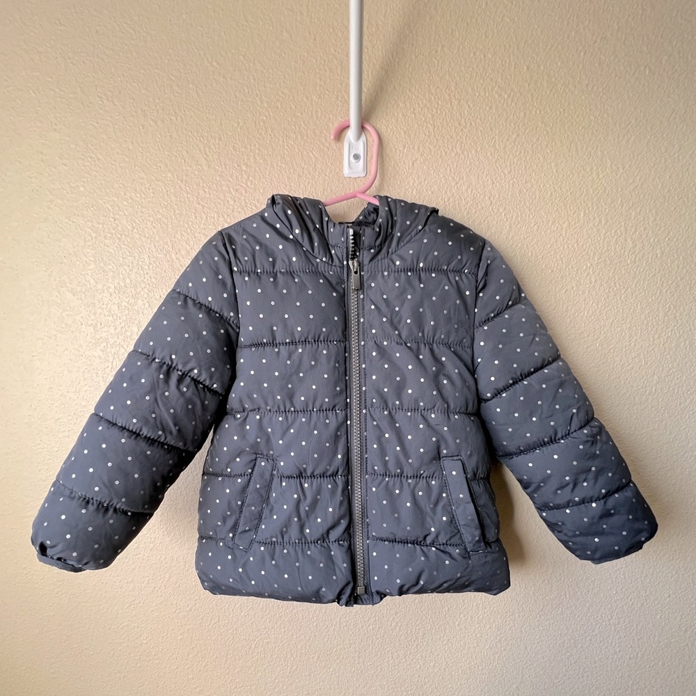 Toddler girl Old Navy puffer coat size 3T